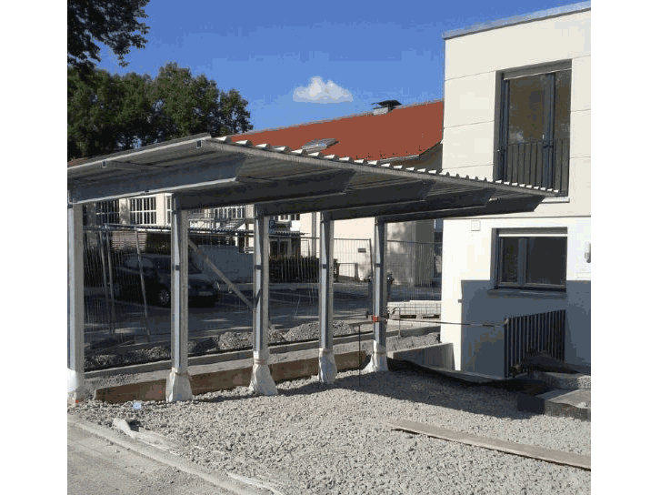 Metallcarport - eine Arbeit der Firma Metallbau Bernd Rüggebrecht